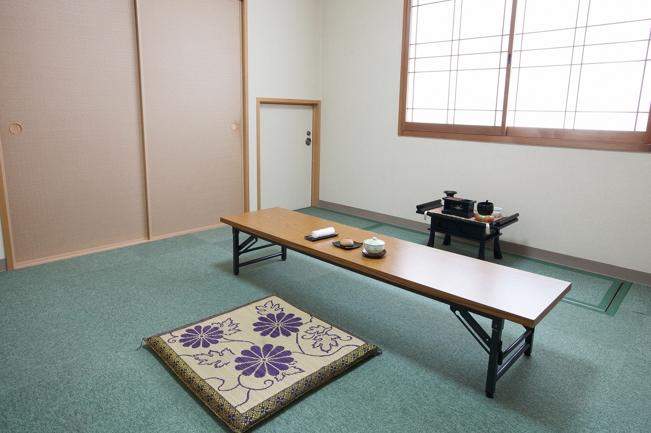 メモワール花園の寺院控室